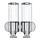 DISPENSER DOBLE PARED RECARGABLE SHAMPOO JABON 500ML DANNOK