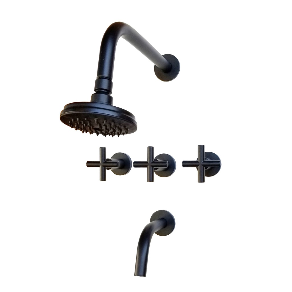 DUCHA C/TRANF. LAMY BLACK x1u.