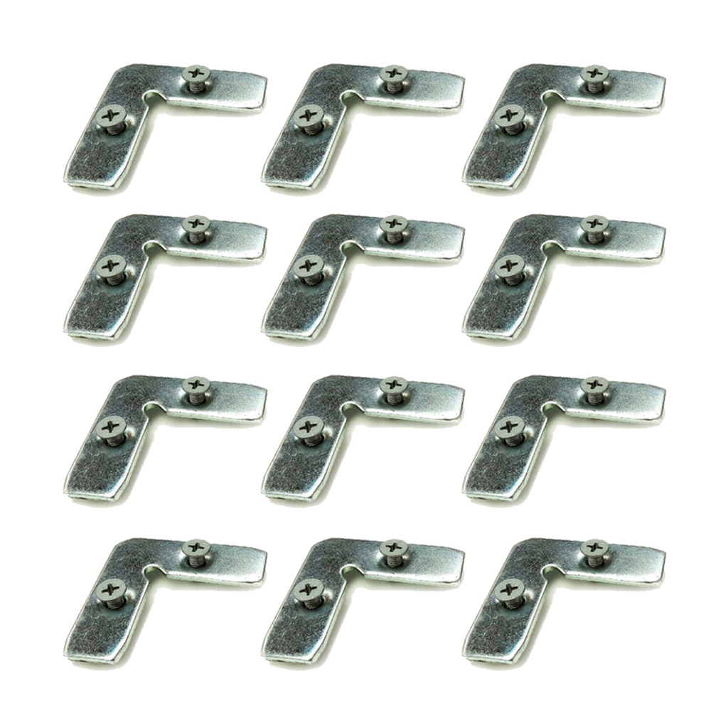 ESCUADRA 20/20 PARA PERFIL QUADRO ES2020 PACK X 12u.