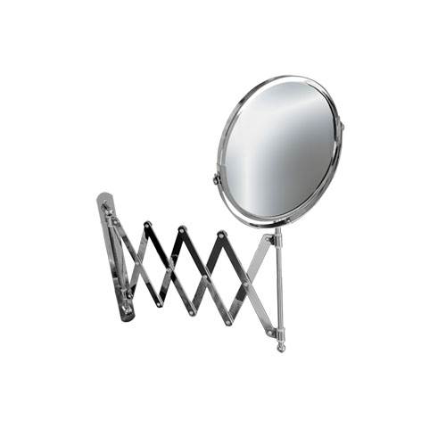 ESPEJO EXTENSIBLE TIJERA 6" CON AUMENTO DOBLE FAZ