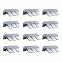 ESQUINERO MATE PARA PERFIL EM36 36mm PACK X 12u.