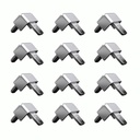 ESQUINERO MATE PARA TAPACANTO EM6 6mm PACK X 12u.