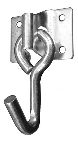 GANCHO PARA HAMACA ACERO 1.6 mm 8Ø CON BASE