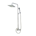 GRIFERIA BAÑERA ALUMINE CON BARRAL EXTERIOR