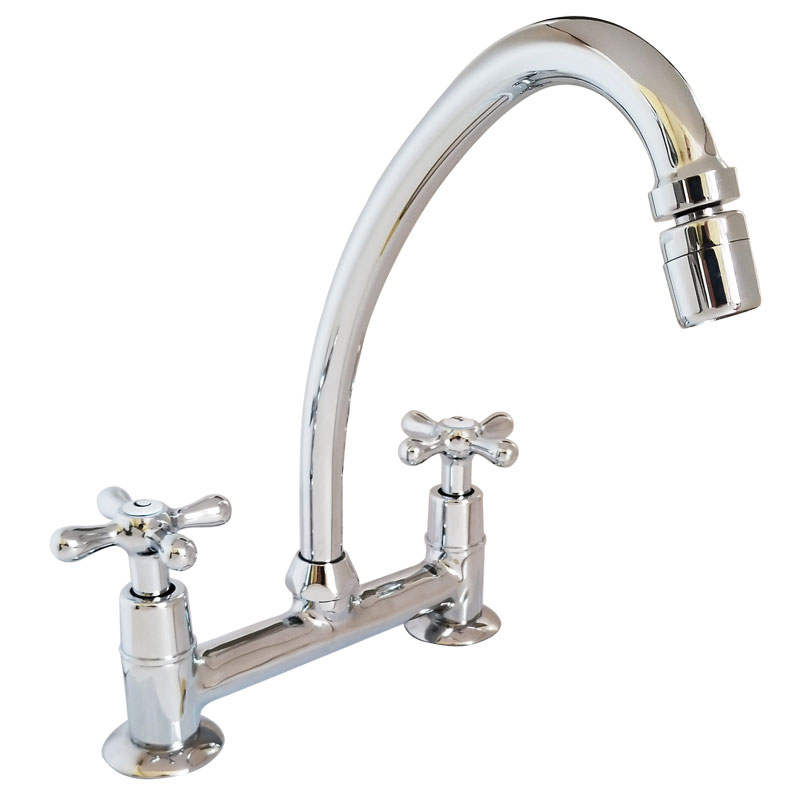 GRIFERIA COCINA DE SOBREMESADA ITATI CRUZ BICOMANDO