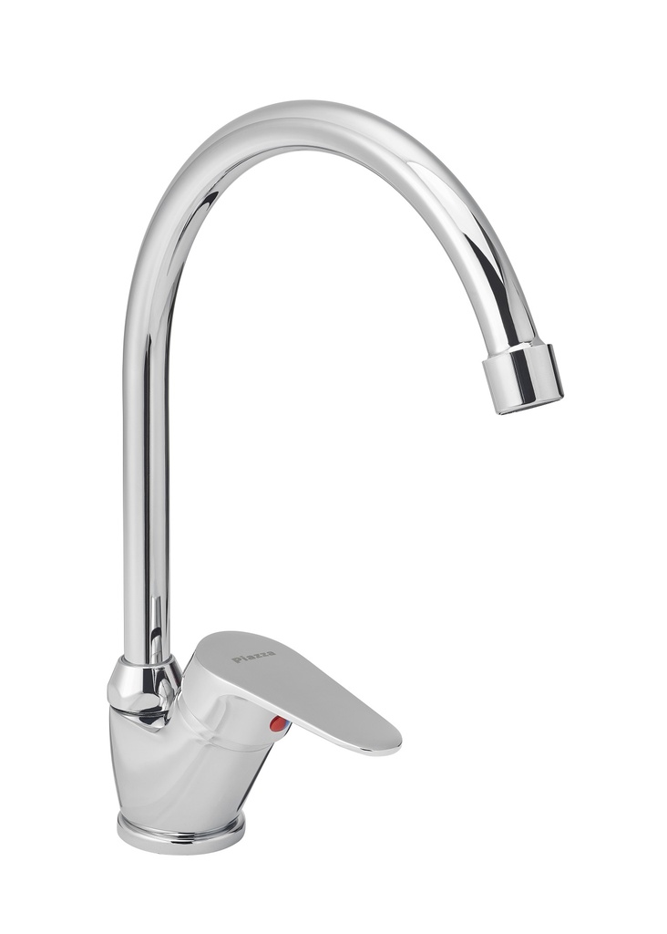 GRIFERIA COCINA DOMANI MONOCOMANDO SOBREMESADA PICO ALTO