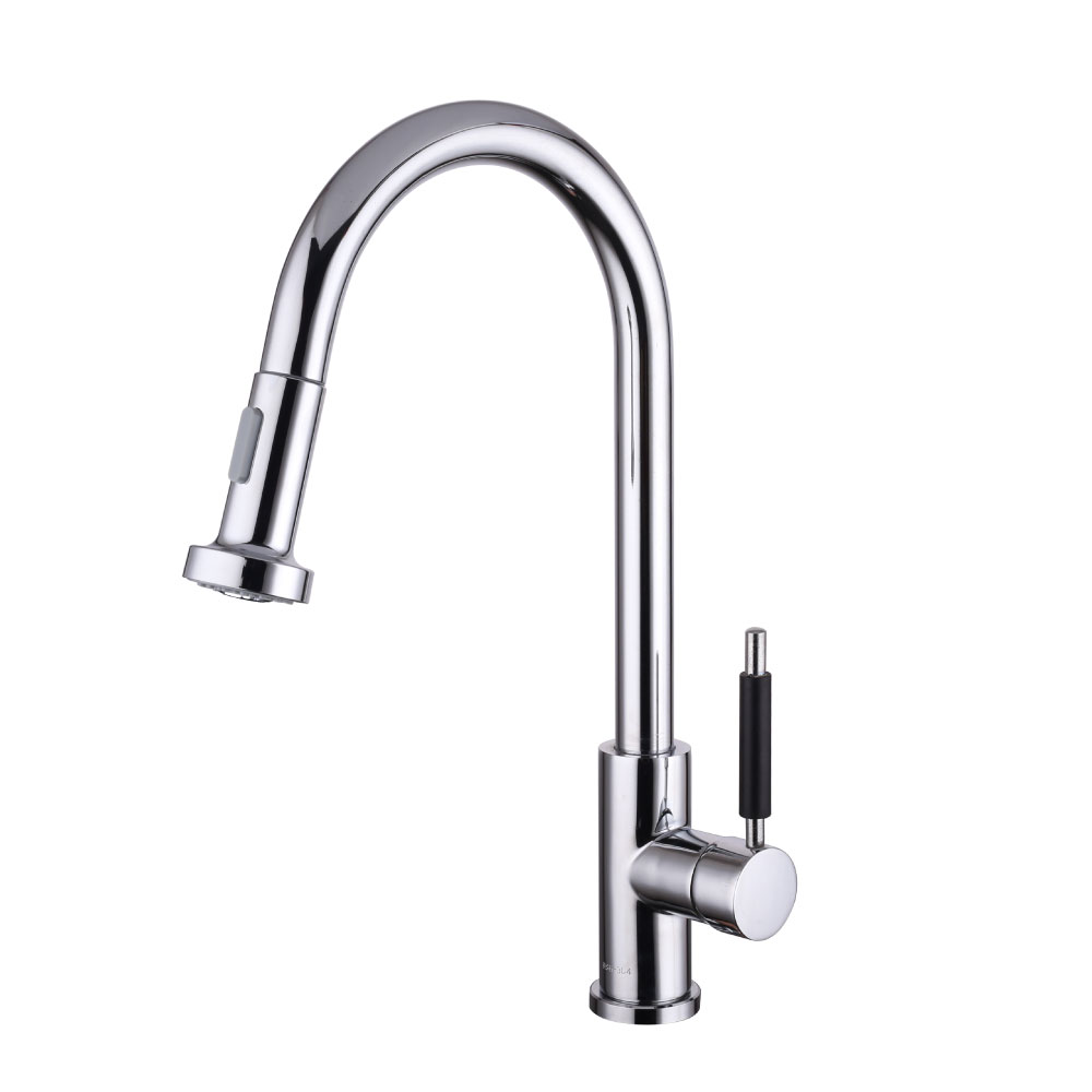 GRIFERIA COCINA GOURMET MESADA ACERO INOXIDABLE C/ROCIA. CROMO