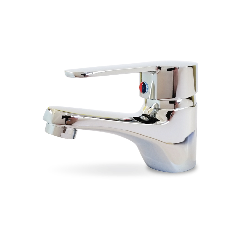 GRIFERIA LAVATORIO ALUMINE MONOCOMANDO PICO BAJO