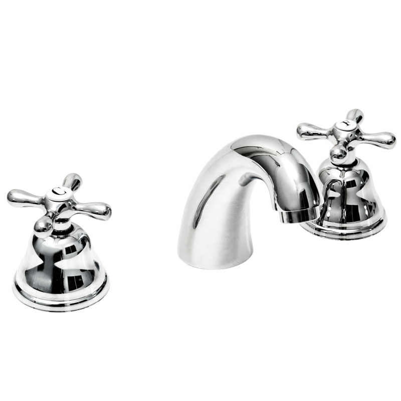 GRIFERIA LAVATORIO ITATI CRUZ BICOMANDO PICO FUNDIDO