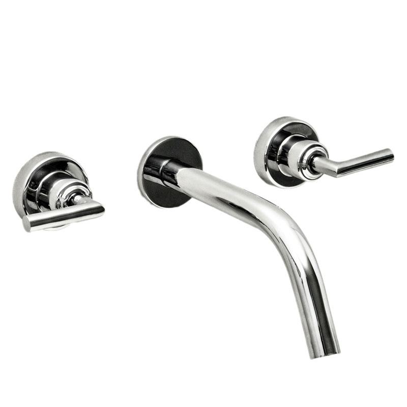 GRIFERIA LAVATORIO PARED AUKAN LEVER BICOMANDO