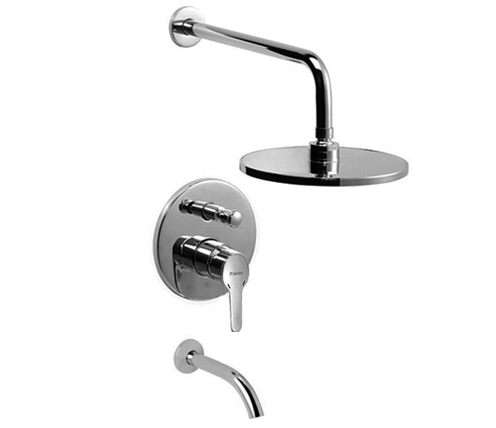 GRIFERIA MONOCOMOANDO EMBLEM DE EMBUTIR C/TRANFERENCIA