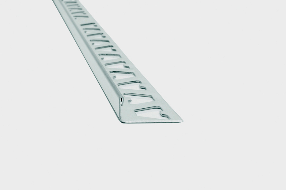 GUARDACANTO ILUSTRE 10mm x 2.20m ACERO INOXIDABLE BRILLANTE