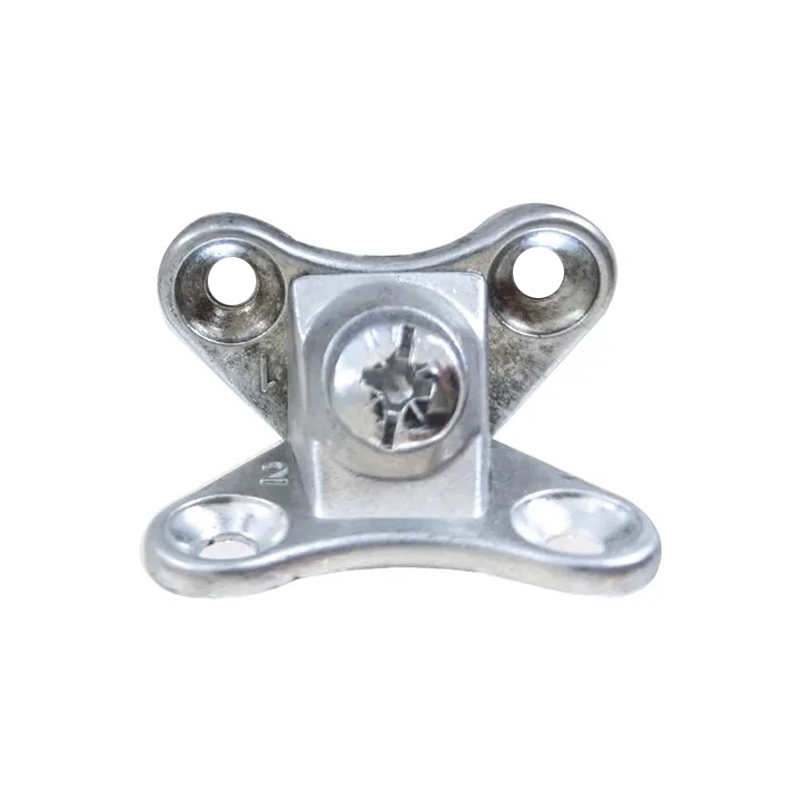 HERRAJE DE UNION DE 2 PIEZAS ZAMAK x1u.