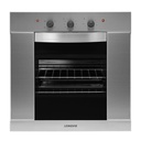HORNO ELECTRICO LONGVIE 60X60 INOX. 5 FUNCIONES GRILL LUZ x1u.