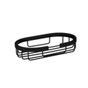 JABONERA REJILLA OVALADA NEGRO 155x90x30mm