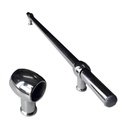 KIT CAÑO 5/8 x 0.45mts. TERMINAL PLASTICO x1u.