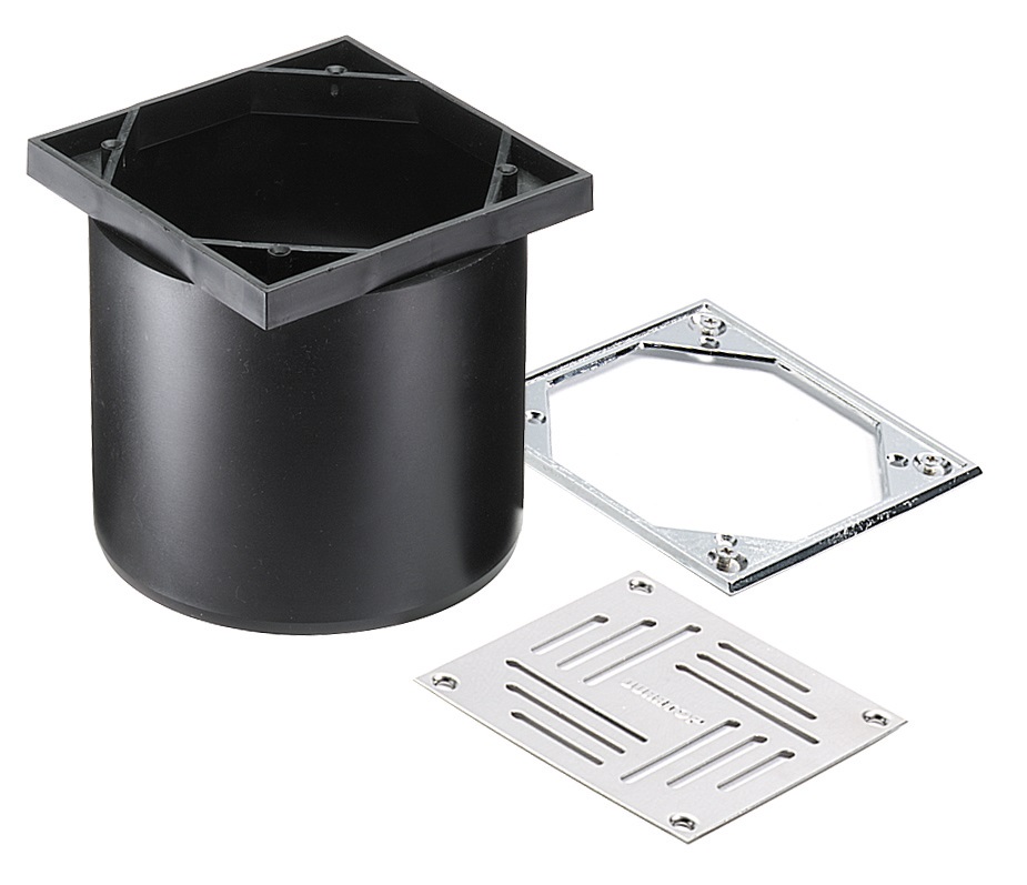 KIT REJILLA DE 12 x 12 - P/ PIL. PATIO 125mm