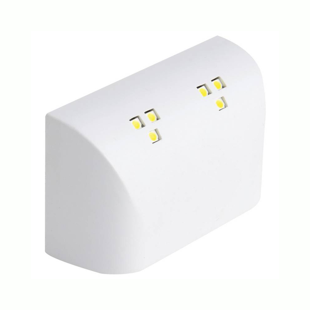 LED CAJA RECTANGULAR 6.5 X 4 CM C/6 PERLAS x1u.