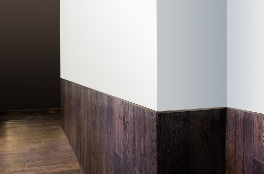 LISTELLO CUADRADO 9mm x 2.45m ALUMINIO OLIVO