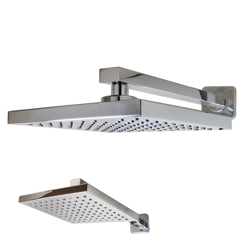 LLUVIA CUADRADA 200mm PARA DUCHA BRAZO RECTO ANTICALCAREA