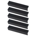 MANIJA BARRAL "L" GRANDE NEGRO 18x18x128xmm PACK X 5u.