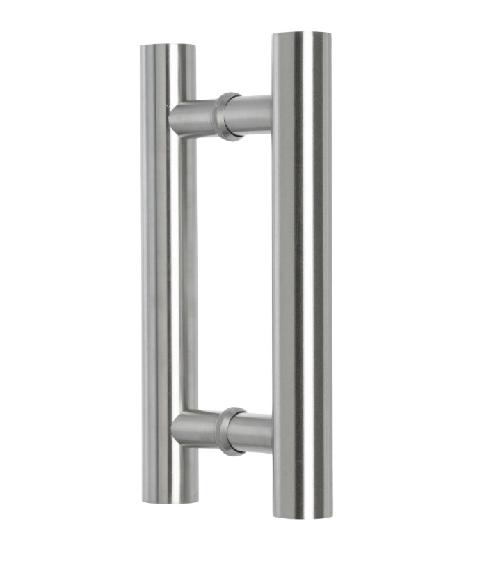 MANIJON DOBLE ACERO INOXIDABLE 32x300mm