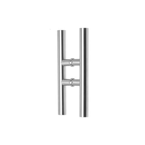 MANIJON DOBLE ACERO INOXIDABLE Ø 32x500mm CENTRO 70mm