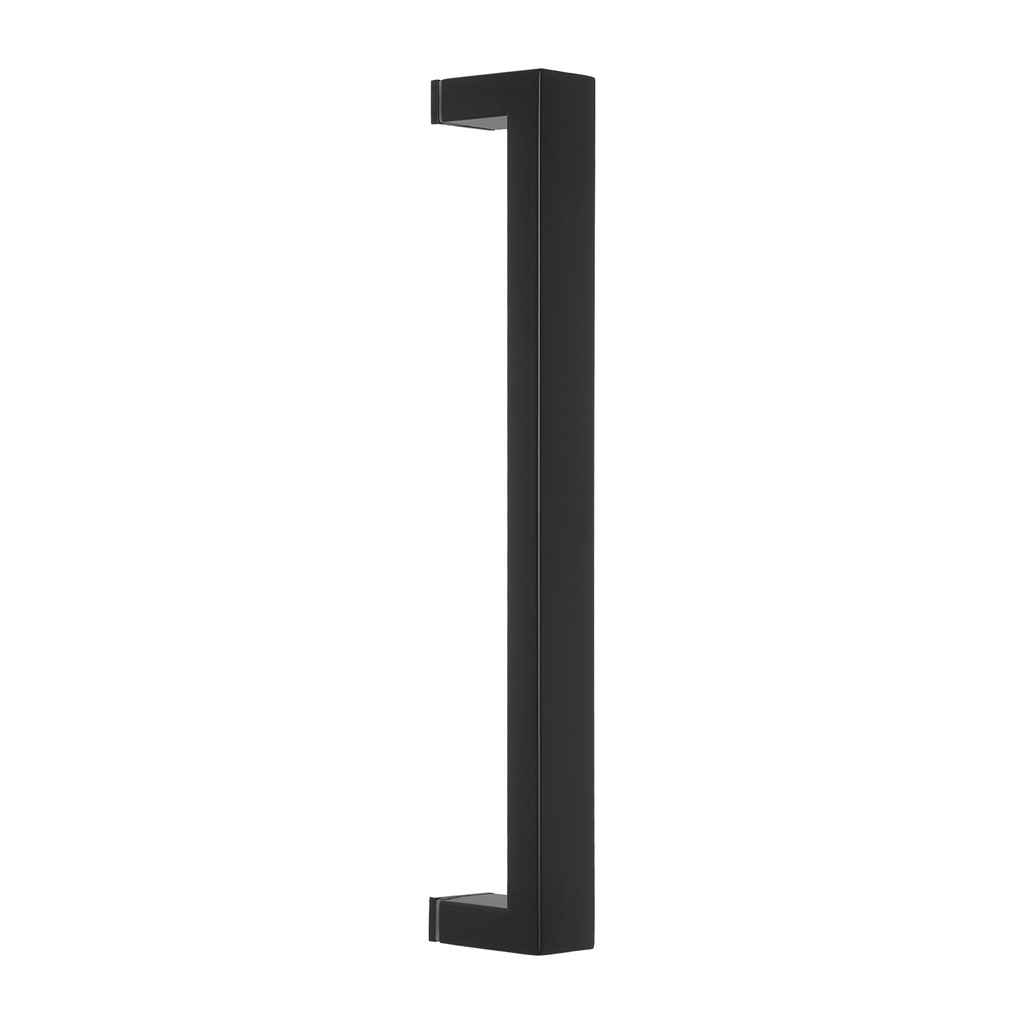 MANIJON RECTANGULAR ACERO INOX. NEGRO  40x20x900mm