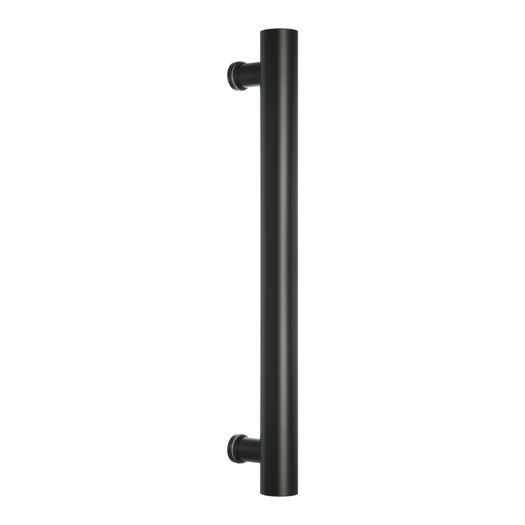 MANIJON SIMPLE ACERO INOXIDABLE NEGRO Ø 38x1000mm