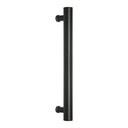 MANIJON SIMPLE ACERO INOXIDABLE NEGRO Ø 38x600mm