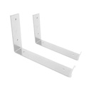 MENSULA J BLANCAA P/ ESTANTE 250mm x1u.