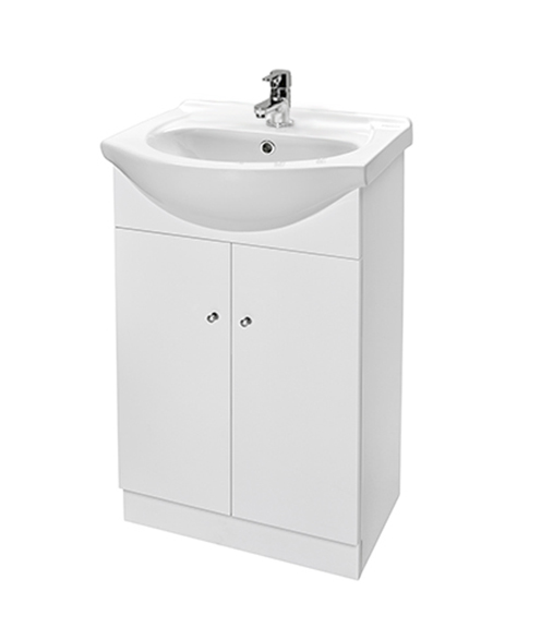 MUEBLE BAÑO AMALFI DE PISO 50cm. 1 AGUJEROPIAZZA
