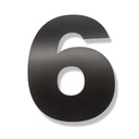 NUMERO CLASICO 6-9 DE 150 mm NEGRO x1u.