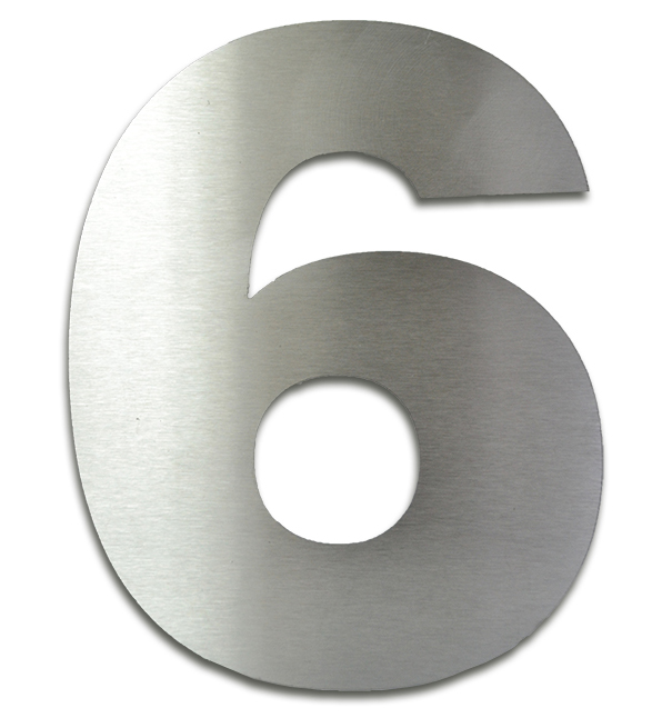 NUMERO CLASICO 6-9 DE 250 MM ACERO INOXIDABLE