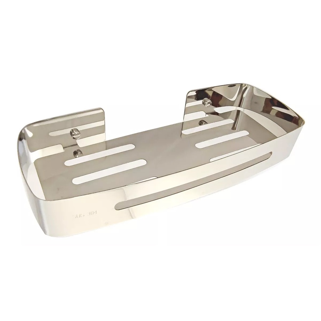 ORGANIZADOR SIMPLE CROMADO 380x300x130mm