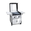 PARRILLA SAUCE 60cm A GAS C/MUEBLE CARRITO C/TAPA x1u.