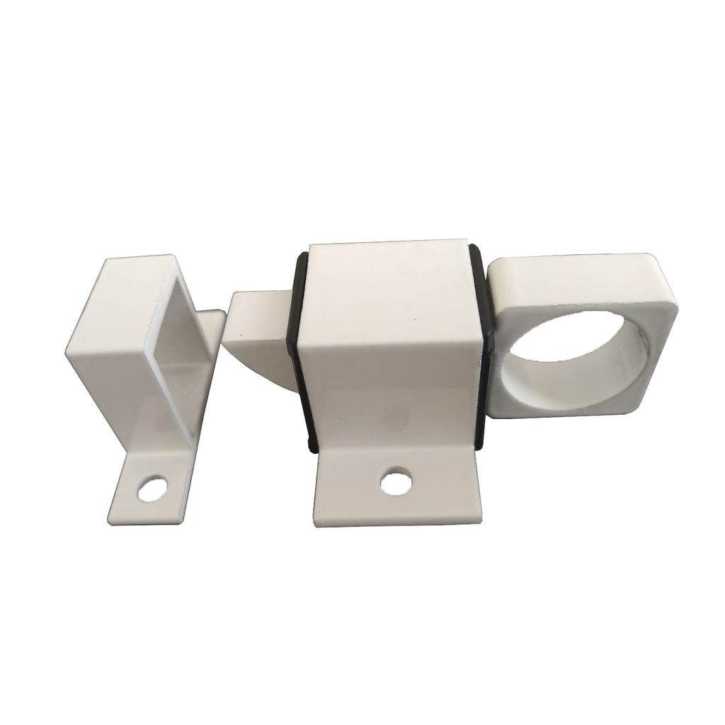 PASADOR BANDEROLA ALUMINIO BLANCO