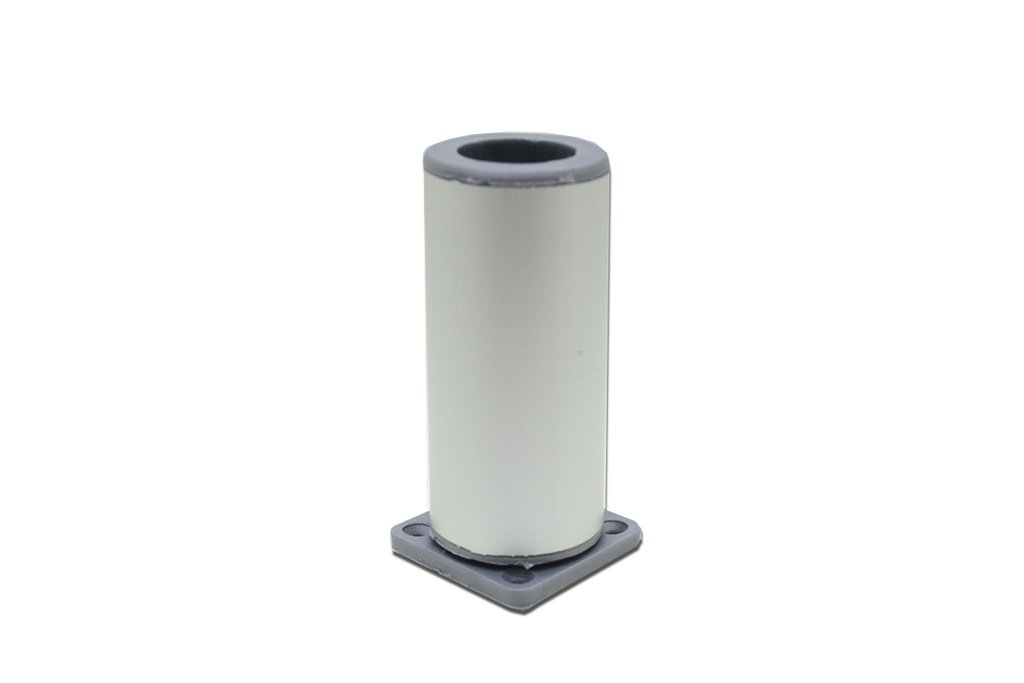 PATA ALUMINIO ANODIZADA BASE REGULABLE 100MM