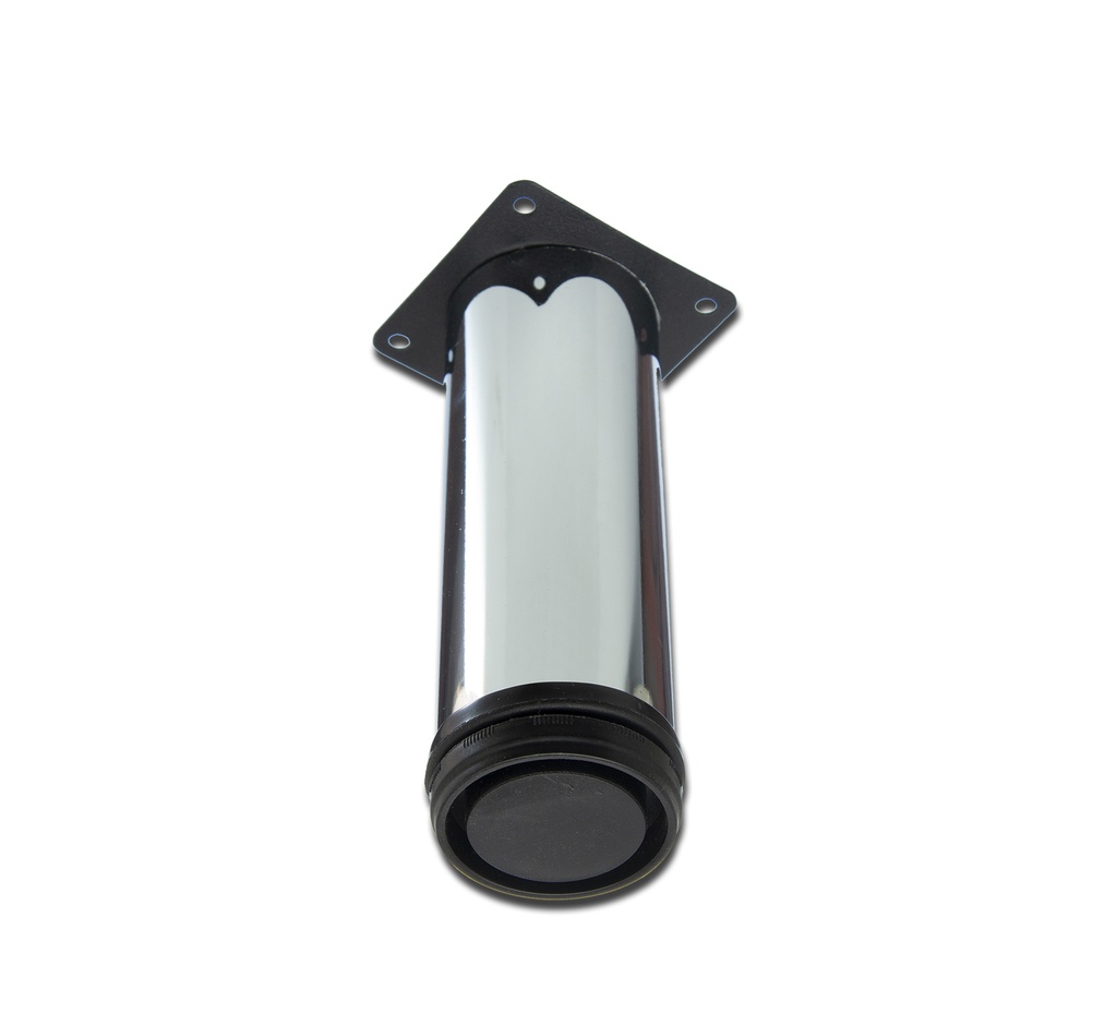 PATA CILINDRICA 20 CM REGULABLE CROMADA