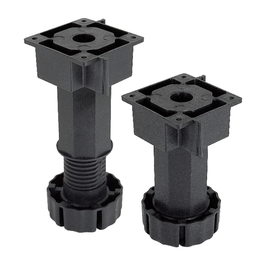 PATA PLASTICA AJUSTABLE SECCION CIRCULAR 100-170mm BOLSA x40u