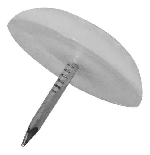 PATIN PVC BLANCO CON CLAVO SIMPLE 20mm x1u.