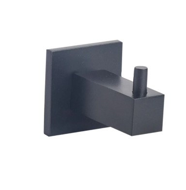 PERCHA SIMPLE QUBIC NEGRO