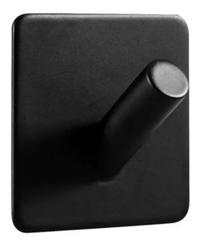 PERCHA V AUTOADHESIVA 3 M NEGRO