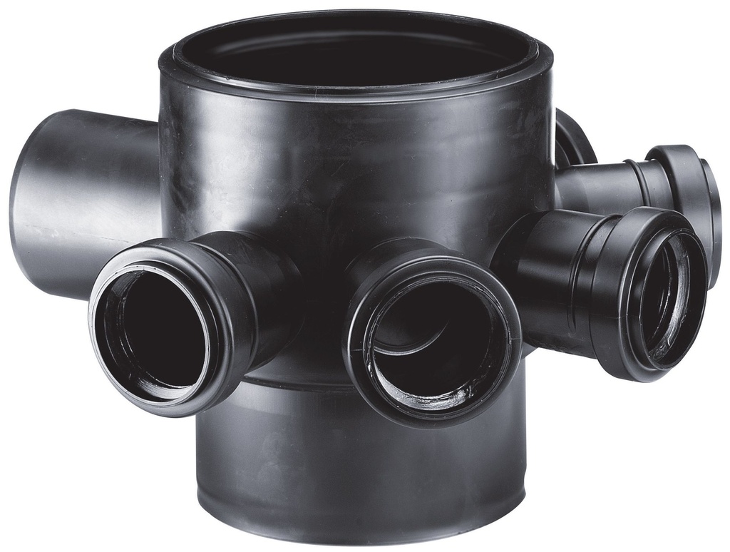 PIL.DE PATIO M.110 C/SAL.63mm Y 5 ENTR.40mm