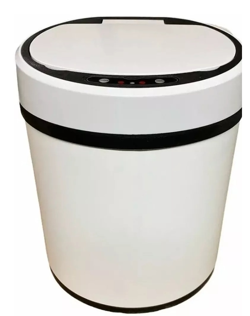 PORTA RESIDUOS AUTOMATICO 12 LTS BLANCO