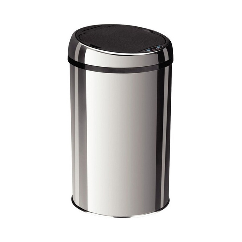 PORTA RESIDUOS AUTOMATICO 8 LTS ACERO INOXIDABLE