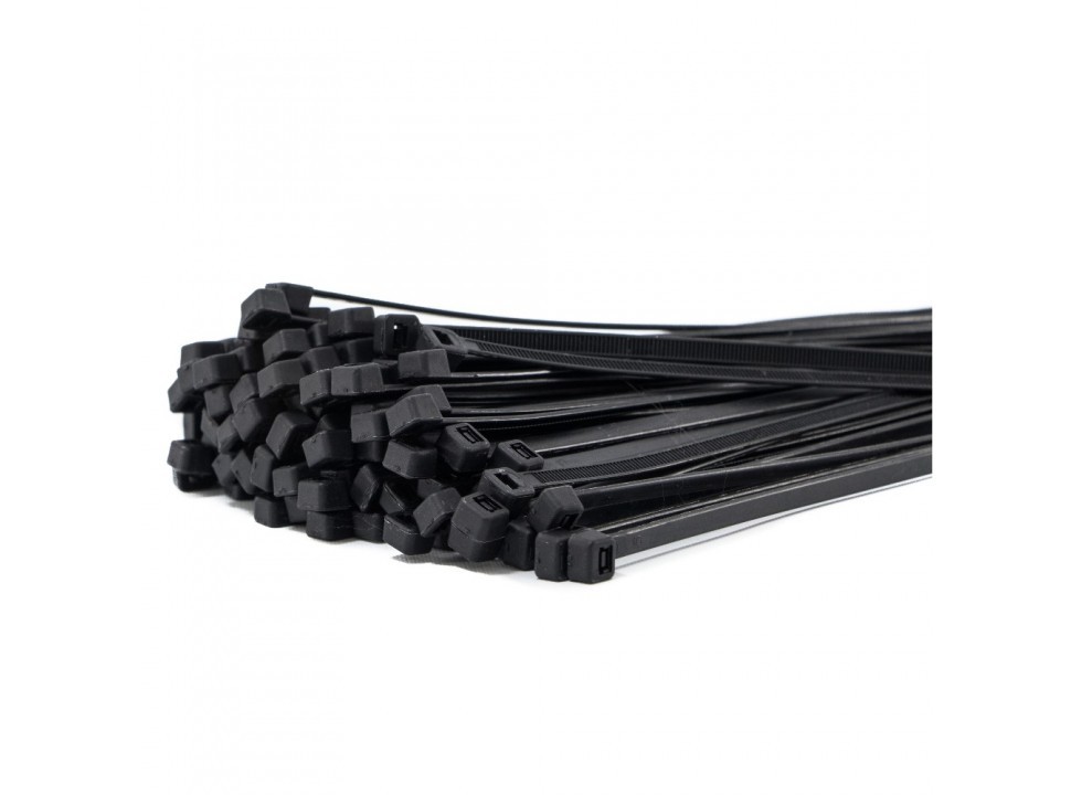 PRECINTO NYLON NEGRO 7.2 x 400 mm