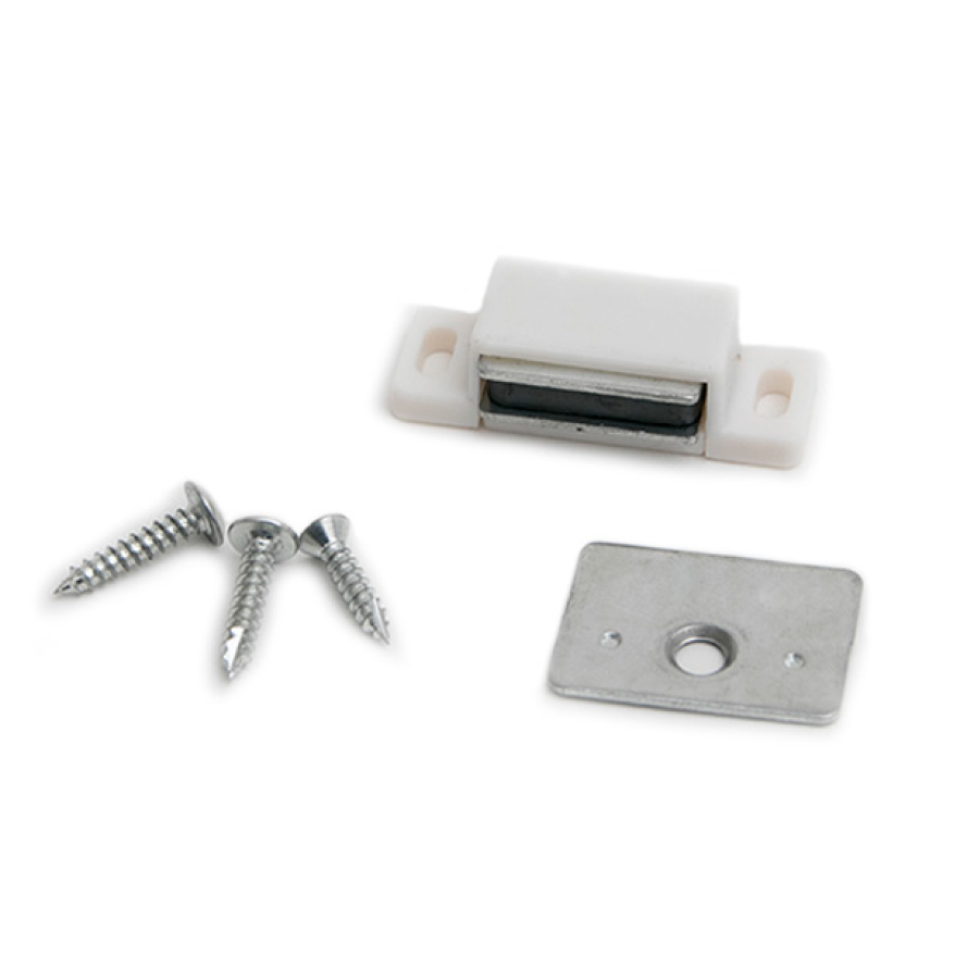 RETEN CON IMAN SIMPLE BLANCO