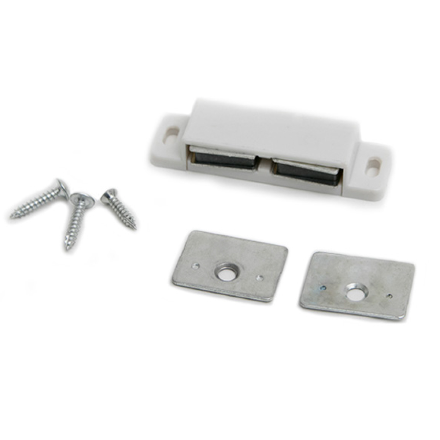 RETEN IMAN DOBLE BLANCO