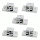 RETEN IMAN SIMPLE REFORZADO BLANCO PACK X 5 u.